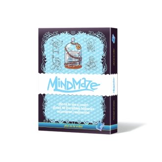 Mind Maze: ¡Así es la vida! - Juego de cartas de historias sorprendentes para jóvenes y adultos a partir de 14 años
