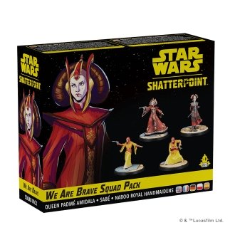 Star Wars Shatterpoint We Are Brave Squad Pack - Juego de Mesa de Miniaturas de Star Wars para Jugadores a Partir de 14 Años