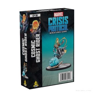 Marvel Crisis Protocol Cosmic Ghost Rider - Juego de Mesa Estratégico de Miniaturas para Jugadores a Partir de 14 Años