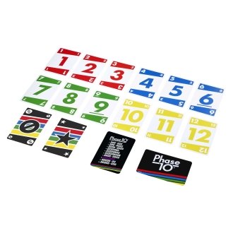 Mattel Phase 10 - Juego de Cartas Estratégico para Familias y Niños a partir de 7 Años