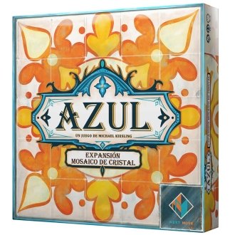 Azul Mosaico de Cristal - Juego de Mesa de Estrategia con Nuevos Tableros Doble Cara para Jugadores a Partir de 8 Años