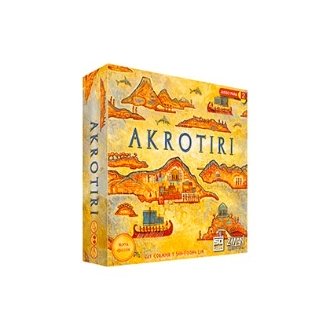 Akrotiri - Juego de Mesa de Estrategia y Exploración para Adultos y Niños a Partir de 12 Años