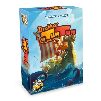 Drakkar Tum Tum - Juego de Mesa Cooperativo Musical para Niños a Partir de 8 Años
