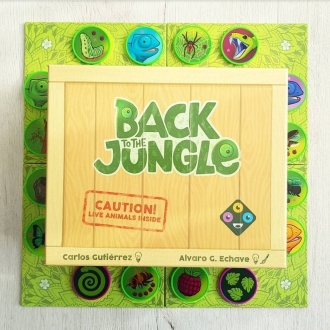 Back to the Jungle - Juego de Mesa Educativo y Estratégico para Niños de 6 Años