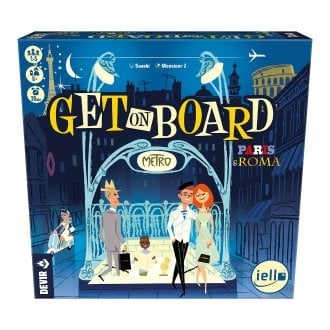 Devir Get On Board - Juego de Mesa Estratégico de Aventura Urbana para Niños a Partir de 8 Años