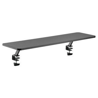 Elevador de monitor para escritorio mesa gaming phoenix riser pro 100x26cm madera mdf fijación universal ajustable