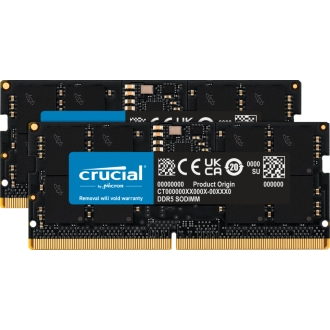 Memoria RAM Crucial SODIMM 32GB (2x16GB) DDR5 5600MHz