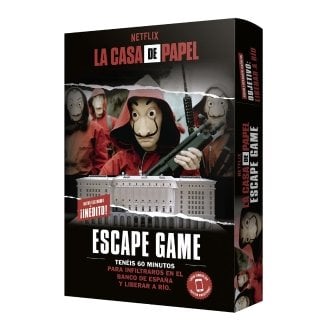La Casa de Papel: Escape Game 2 - Juego de Mesa de Aventura para Mayores de 14 Años