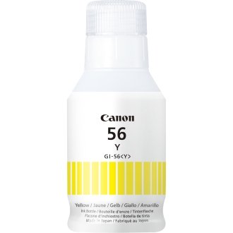 Botella tinta canon GI- 56y amarillo 135ml