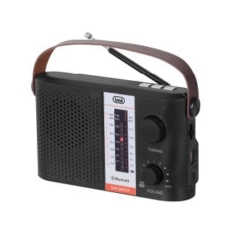 Radio solar portátil Bluetooth USB micro SD TWS Trevi RA 7F25