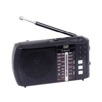 Radio portátil multibanda Bluetooth USB micro SD Trevi RA 7F20 BT negro