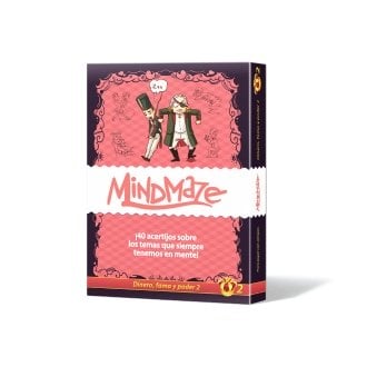 Mind Maze: Dinero, Fama y Poder 2 - Juego de Cartas de Desafío Mental para Jugadores a Partir de 14 Años