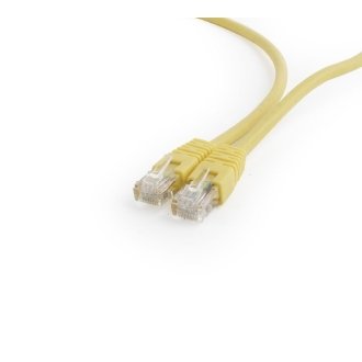 Cable de red Gembird UTP Cat6 0.5m amarillo