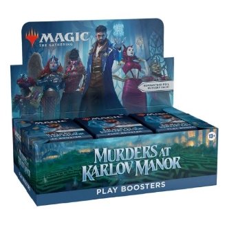 Caja de Sobres Magic: The Gathering Play Booster Murders at Karlov Manor - Expansión de Juego de Cartas de Misterio para Adultos y Adolescentes