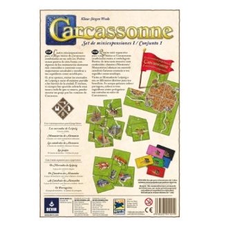 Devir Carcassonne - Juego de Mesa Expansión Germánica para Fans de 8 Años en Adelante