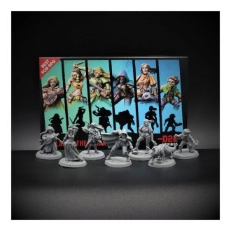 D20 Heroes - Juego de Mesa Ballad of the Cloak con Miniaturas para Jugadores a Partir de 14 Años