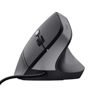 Ratón Trust Bayo II ergonómico vertical 800-2400 DPI negro