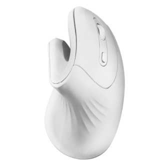 Ratón Inalámbrico Mars Gaming MMWERGOPROW ergonómico vertical 3200 DPI blanco