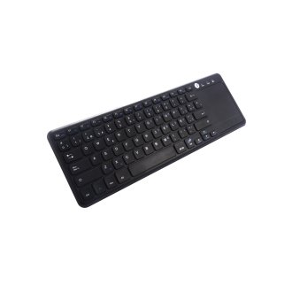 Teclado inalámbrico Coolbox touchpad coo-tew01-bk negro