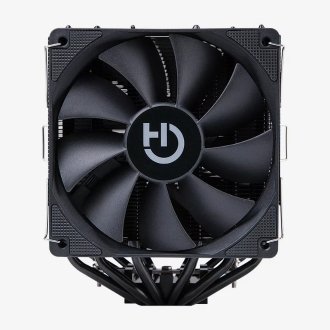 Ventilador de CPU Hiditec C20 PRO 265W TDP Black 2x120mm