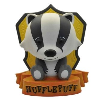 Figura hucha plastoy harry potter casa hufflepuff tejon chibi