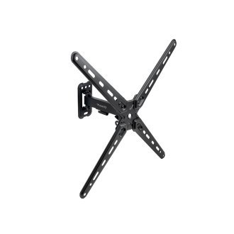 Soporte de pared Tooq LP1355TN-B 13" a 55" gira e inclina con brazo negro