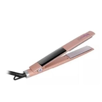 Plancha de pelo Beautac Bt3800 black Placa ceramica/turmalina tecnología de iones black