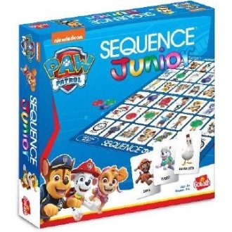 Juego de mesa Sequence Patrulla Canina - Divertido juego de estrategia para Niños de 3 a 8 Años