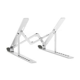 Soporte portátil AISENS sobremesa ajustable plata