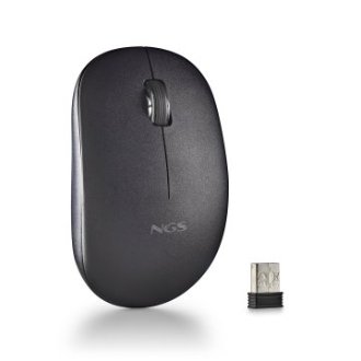 Raton inalambrico NGS fog pro negro