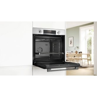 Horno Bosch HBG536EW3 71L AquaClean LCD Blanco