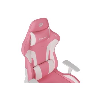 Silla gaming Genesis Nitro 710 gaslift 4 150kg rosa-blanco