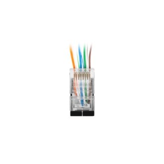 Conector Lanberg Cat6 FTP 8P8C pass through type pack 20 unid.
