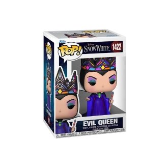 Funko pop disney blancanieves live action -  reina malvada (negro y morado)