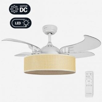 Ventilador de techo U.Blue Jaloque WR 104 cm DC LED PL