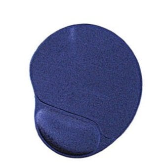 Alfombrilla con reposamuñecas de gel Gembird MP-GEL-B azul