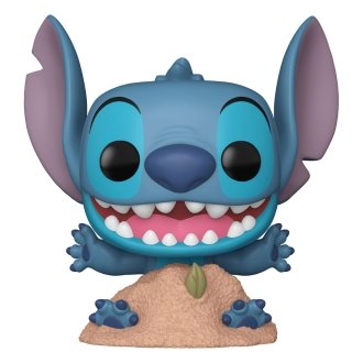 Funko pop disney stitch in sand