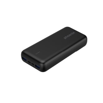 Powerbank Phoenix batería externa 20.000mah con 2xUSB carga rapida y 1xUSB tipo c PD