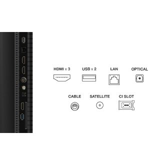 TV TCL 50" 50P7K UHD QLED Google TV Dolby Atmos