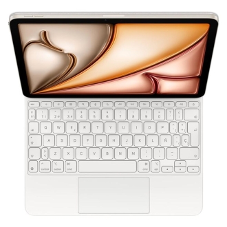 Apple Magic Keyboard Funda con Teclado para iPad Air de 11" (M3) Español Blanco 