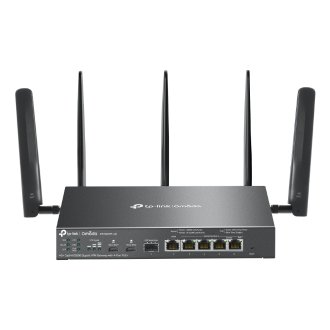 Router LTE VPN WiFi 6 TP-Link Omada ER706WP-4G+ AX3000 2402 Mbps 2xNanoSIM 1xWAN Gb 1×SFP Gb 4xLAN Gb