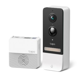 Videoportero Tapo D230S1 timbre inteligente con cámara 2K 5MP detección batería exterior IP64
