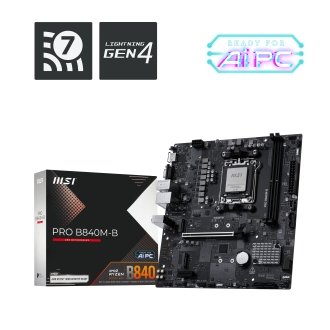 Placa base MSI Pro B840M-B mATX AM5 2xDDR5