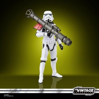 Figura hasbro star wars the vintage collection jedi survivor rocket launcher trooper