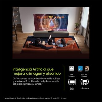 TV SAMSUNG 55" TQ55Q8F UHD QLED SMARTTV IA HDR10+