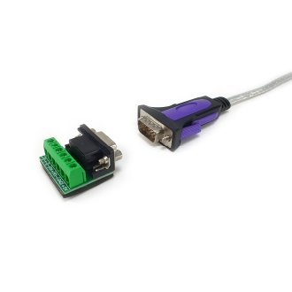 CABLE USB 2.0 A SERIE R422/485 EQUIP 1.5M INC. BLOQUE TERMINALES DB9 WINDOWS 7/8/10/11 LINUX MAC OS