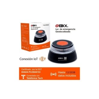 Luz de emergencia V16 Geolocalizada Homologada DGT Datos Hasta 12/2038