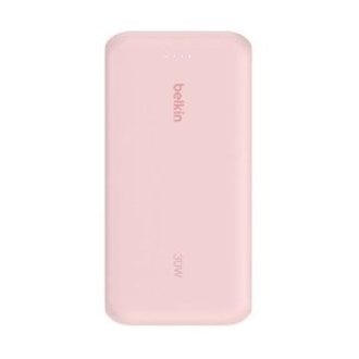 POWERBANK BELKIN BPB024HQPK CABLE USB-C INTEGRADO ROSA 20000 mAH 1xUSB-C 1xUSB-A 30W