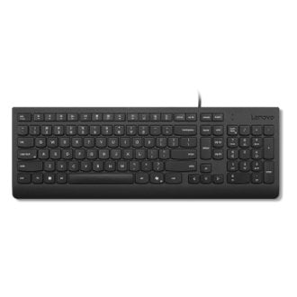 TECLADO LENOVO USB ESENCIAL CORDED. nueva generacion de teclados con tecla COPILOT