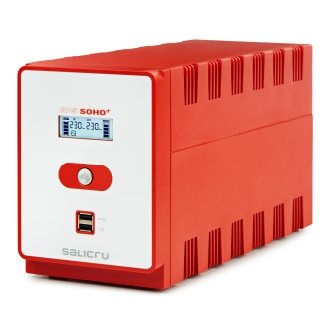 SAI Salicru 2,2 kVA 1200W Línea interactiva 4 salidas IEC AC backup